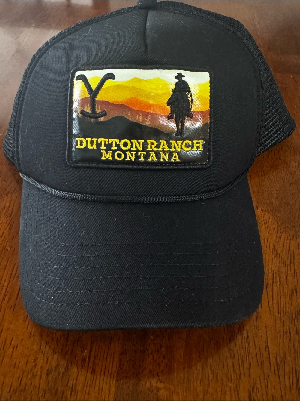 Yellowstone Black Trucker Hat